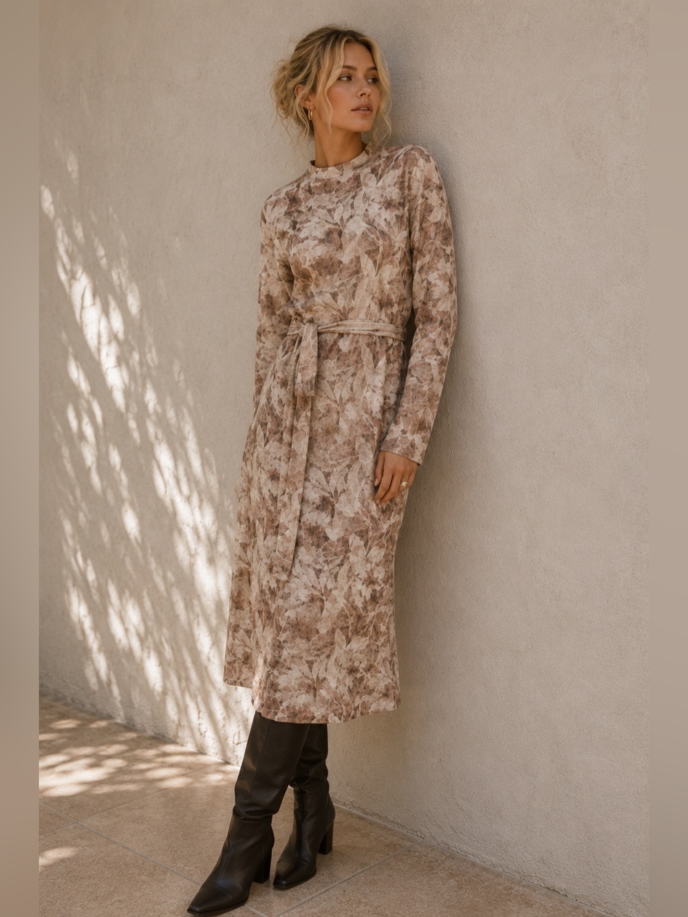 🌿 ZARA Wrinkled Jacquard Floral Dress | Size S | NWOT